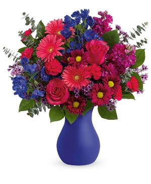 Tones Of Jewels Keepsake Vase