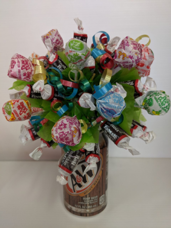 Tootsie N Pop Bouquet Candy Bar bouquet