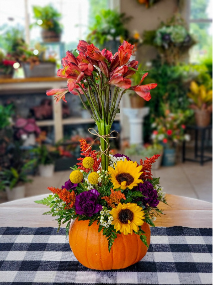 Topiary in a Pumpkin