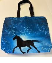 Tote Bag with Horse NFS-TBHORSE Gift