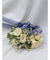 Touch of Blue Corsage