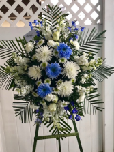 TOUCH OF BLUE Standing Spray