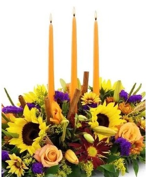 Touch of cinnamon Centerpiece