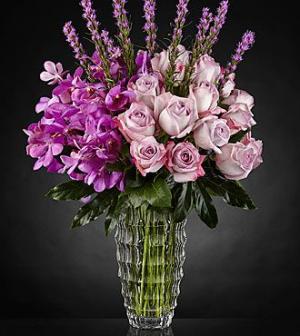 Touch of Elegance Mixed Purple flowers