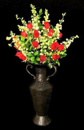 Touch of Elegance Roses & Larkspurs