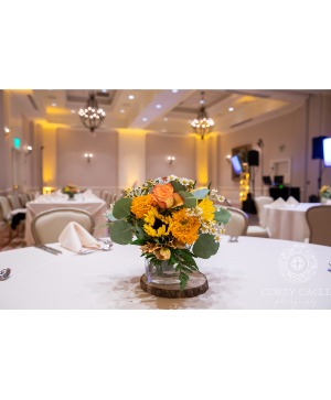 Touch of fall centerpiece 