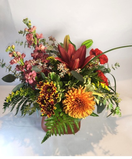 Touch of Fall Vase Arrangement