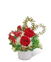 Touch of Gold Flower Arrangement