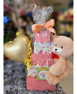Tower of Love  Goodies Bear and Balloon