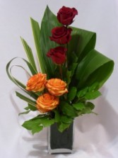 TOWER OF ROSES - Prince George BC CANADA Flowers: AMAPOLA BLOSSOMS - Exotic Designs