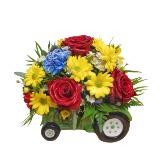 Tractor in Blooms Flower