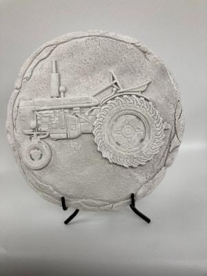 Tractor Stone  With Easel