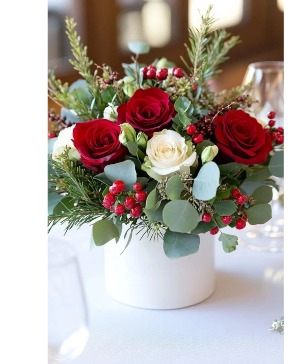 Traditional charm  centerpiece