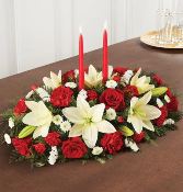 Traditional Christmas Centerpiece 