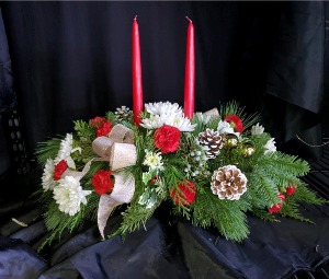 Cheerful Christmas Centerpiece  Christmas 