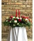 Traditional Table Centerpiece with Candles 