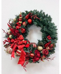 Traditional Christmas Wreath 