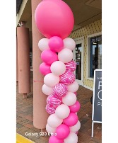 Traditional column Balloon Decor