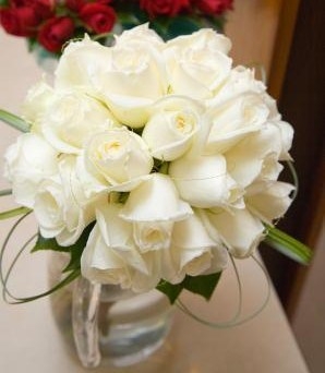 Traditional White Wedding Bouquet