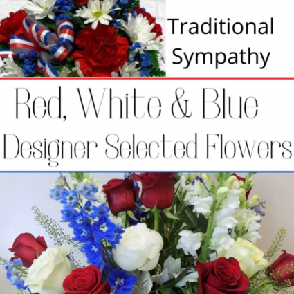 Traditional Red, White & Blue