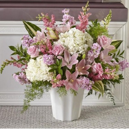 Traditionalist  Flowers for the Home or the Service 