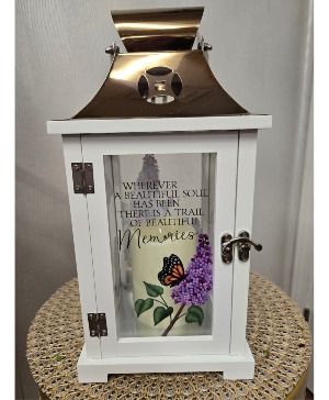 Trail of Beautiful Memories LED Lantern
