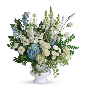 Tranquil Blue Remembrance Bouquet 