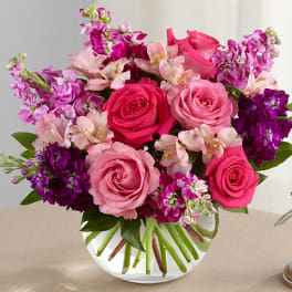 Tranquility Bouquet Vased Arrangement