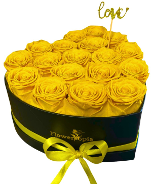 Brighten Love  18 Long-lasting Rose Arragement