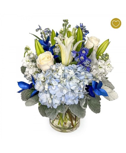 Tranquil Love Bouquet Flower Arrangement