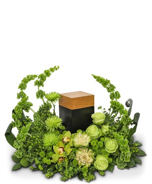 Tranquil Oasis Cremation Tribute Sympathy Arrangement