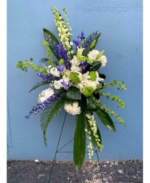 Tranquil Standing Funeral Spray  