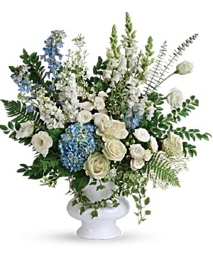 Teleflora's Treasured and Beloved Bouquet Decorative Urn