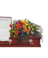 Treasured Celebration Casket Spray Casket Spray