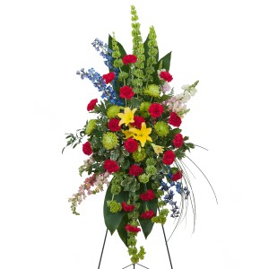 Treasured Celebration Standing Spray - As Shown (D Spray