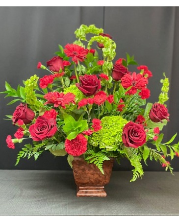 Treasured Love Sympathy Arrangement in Denison, TX | JUDY'S FLOWER SHOPPE