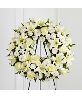 Treasured Tribute Sympathy Wreath