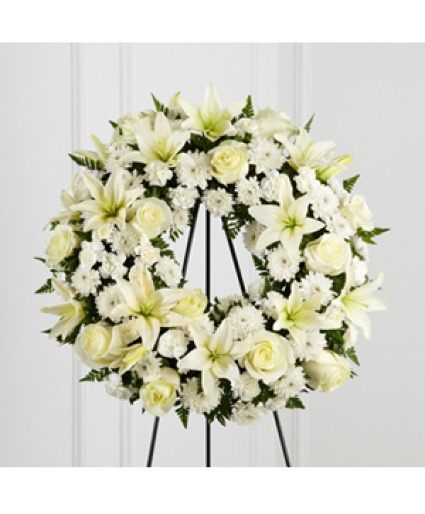 Treasured Tribute Sympathy Wreath