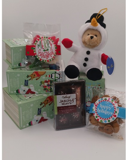Treat Tower with Keepsake Bear in Disquise Gift
