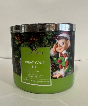 Treat Your Elf Candle