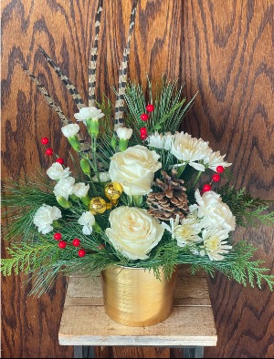 Feathered Holiday Elegance 