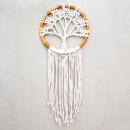 Tree of Life Crocheted Dream Catcher