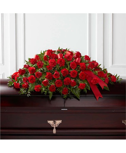 Tribute of Life Casket Spray 