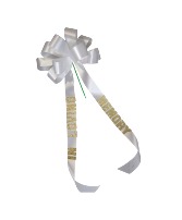 Tribute Ribbon Scripted Bow