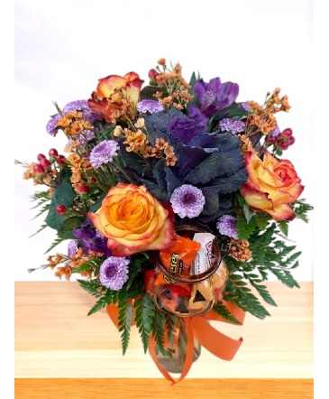 Spooky Stuff Vase Arrangement in Lebanon, NH | LEBANON GARDEN OF EDEN FLORAL SHOP & GIFTS Spooky Stuff Vase Arrangement in Lebanon, NH | LEBANON GARDEN OF EDEN FLORAL SHOP & GIFTS