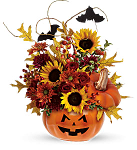 Trick & Treat Bouquet in Presque Isle, ME | COOK FLORIST, INC. Trick & Treat Bouquet in Presque Isle, ME | COOK FLORIST, INC.