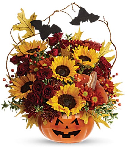 Trick & Treat Bouquet assorted flowers