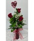 Trio Of Love Rose Arrangement
