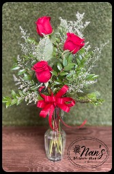 Triple Rose Budvase 