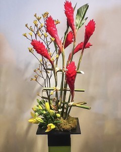 Tropical Colors Life Celebration Arrangement Arrangement